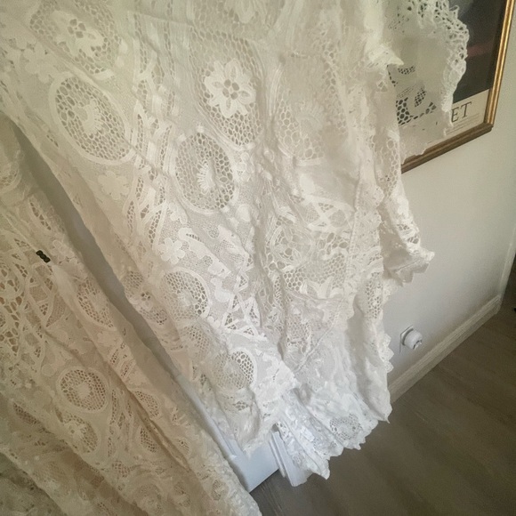 Spell & the Gypsy Tamsin Bohemian Lace Coastal Wedding Gown BNWT - Picture 16 of 17